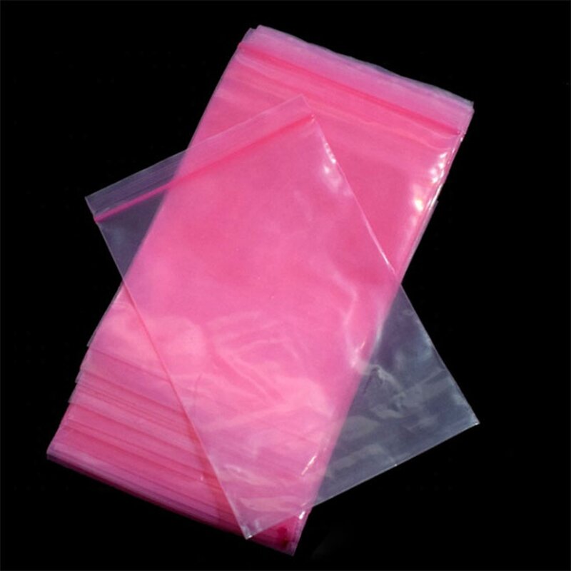 ESD Bag Factory - OEM Customized Size LDPE Pink Anti-static Protection Bag