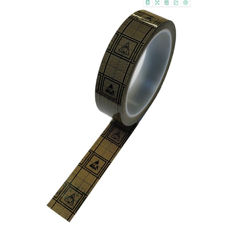 ESD Tape Factory - OEM Mesh Tape Static Sensitive Area Warning Anti-static