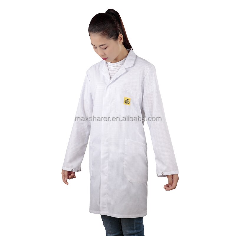 Clean Room Suit Factory - OEM Customizable 1/2 PE Material Antistatic Dust-Free