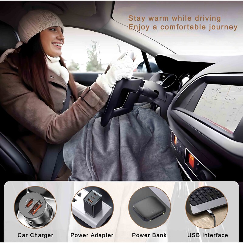 Wearing Blanket Manufacturer - OEM USB Charging Safety Multifunction Indoor Outdoor