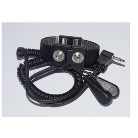 ESD Wrist Strap Factory - OEM 10mm Adjustable PU Bracelet Non-allergenic Metal