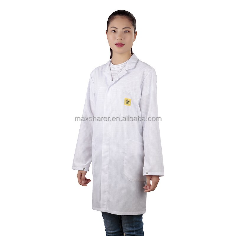 Clean Room Suit Factory - OEM Customizable 1/2 PE Material Antistatic Dust-Free