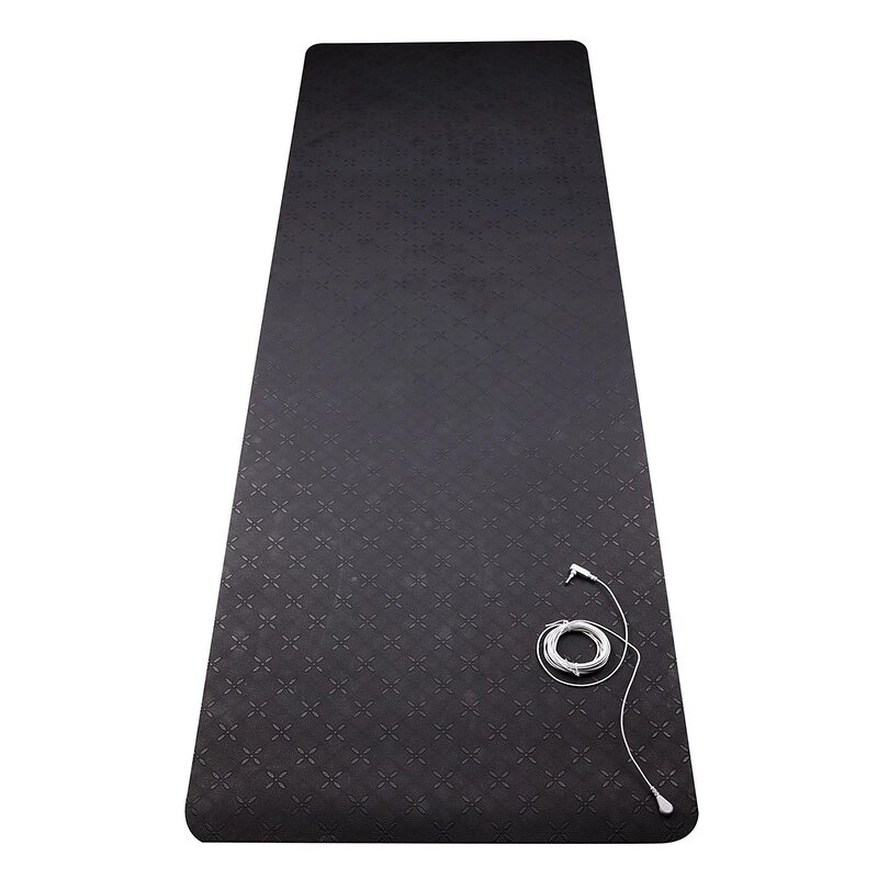 Grounding Yoga Mat Factory - OEM High Quality Leather Conductive PU Leather Support