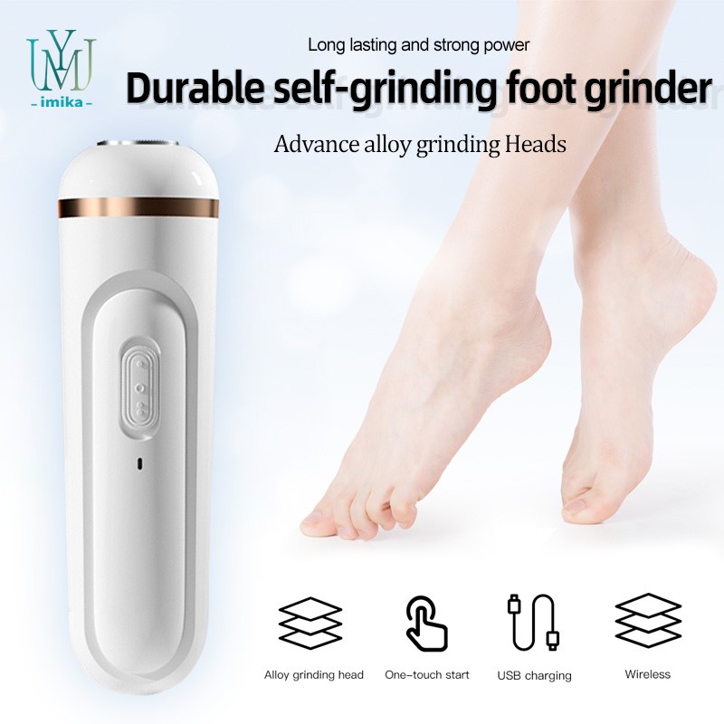 Popular Adjustable Speed Electric Pedicure Skin Cleanser Care Tool Removes Dead Skin Rechargeable Electric Foot File Grinder