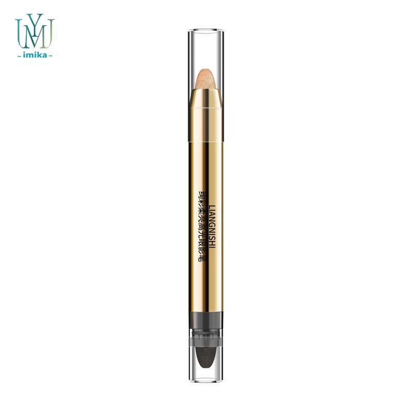 Brilliant 6 Color Waterproof Glitter Matte Nude Eye Shadow High Pigment Highlighter Pearl Lying Silkworm Stick Contouring Pen