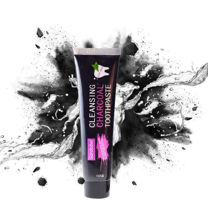 100% Natural Teeth Whitening Dental Expert Activated Charcoal Teeth Whitening Toothpaste for Gum and Teeth Care