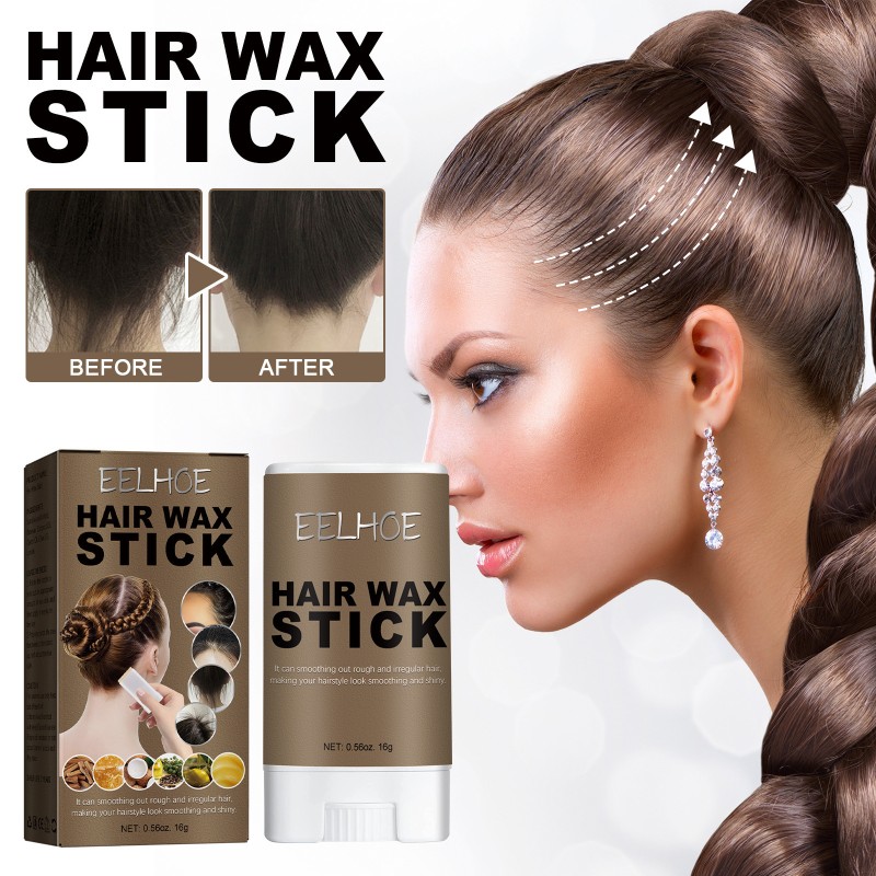 2025 New Arrive Hair Pomade Stick Long-Lasting Styling Wax Stick Styling Waxes for Fly Away & Edge Frizz Hair