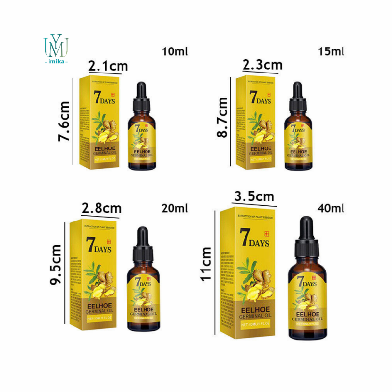 100% Natural Organic Alopecia Regrowth Thickening Botanical Hair Regrowth Essence, Natural Hair Density Essential Oil