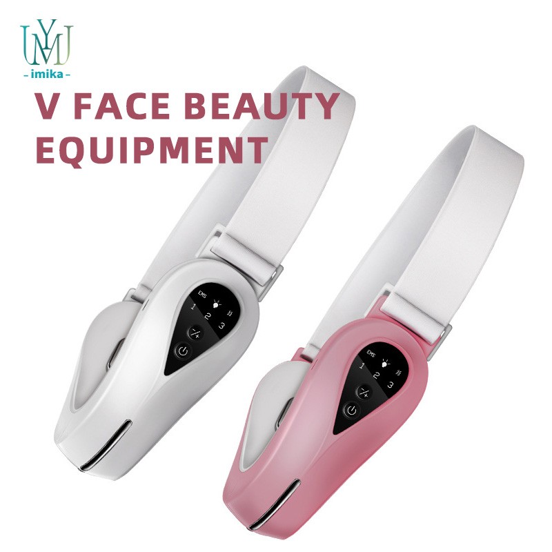 Home Use Beauty Instrument V-Shape Face Lifting Machine Skin Firming and Tightening Face Lift Slimming Device Usb