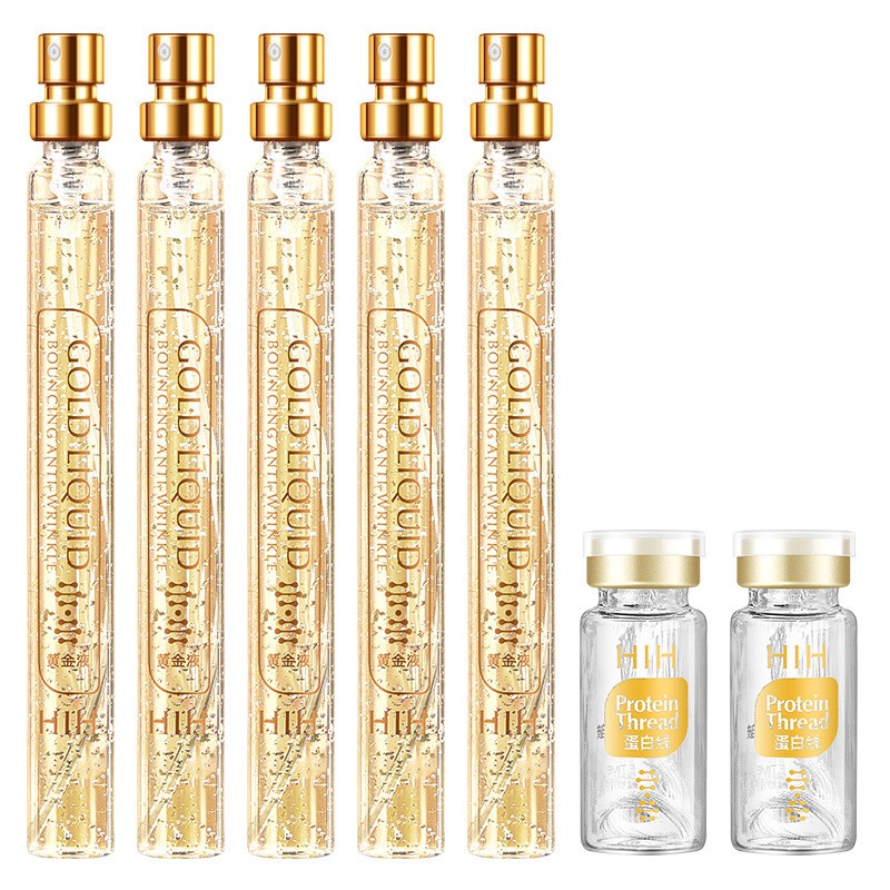 Top Selling Private Label Anti Aging Face Serum Caviar 24K Gold Crystal Luxury Skincare Serum