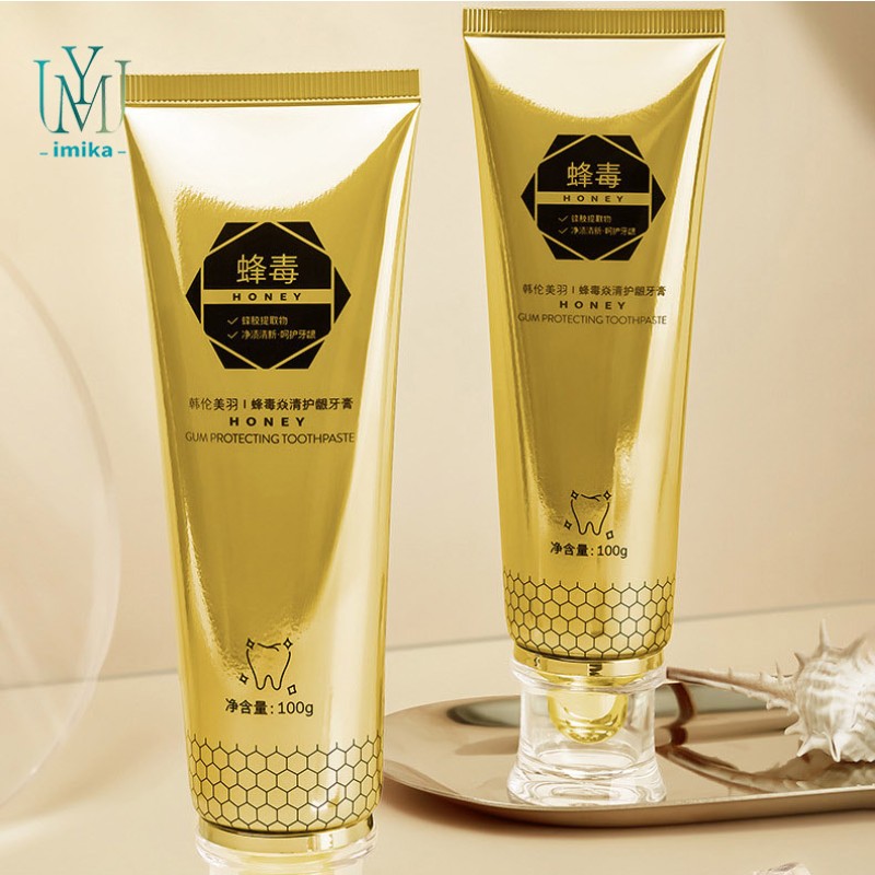 100% New Natural Bee Propolis Extract  Bee Venom Toothpaste Oral Care Travel Size Toothpaste