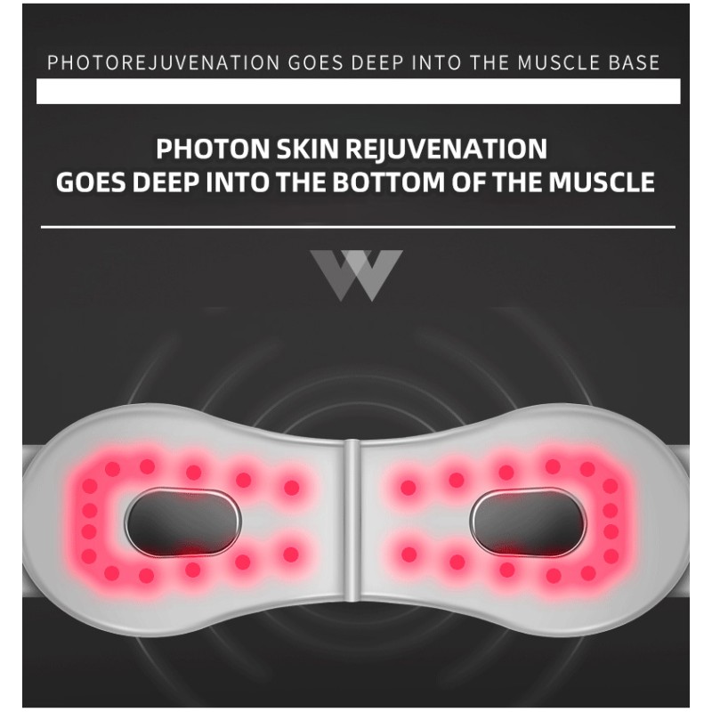 U-Shape Micro-current Wrinkle Remover Neck Lifting Massager Home Beauty Device for Face