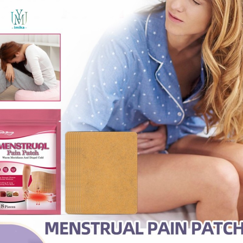 Wholesale Menstrual Cramp Pain Relief Heat Patch Heating Pad Women Menstruation Pain Relife Patches Heating Pad