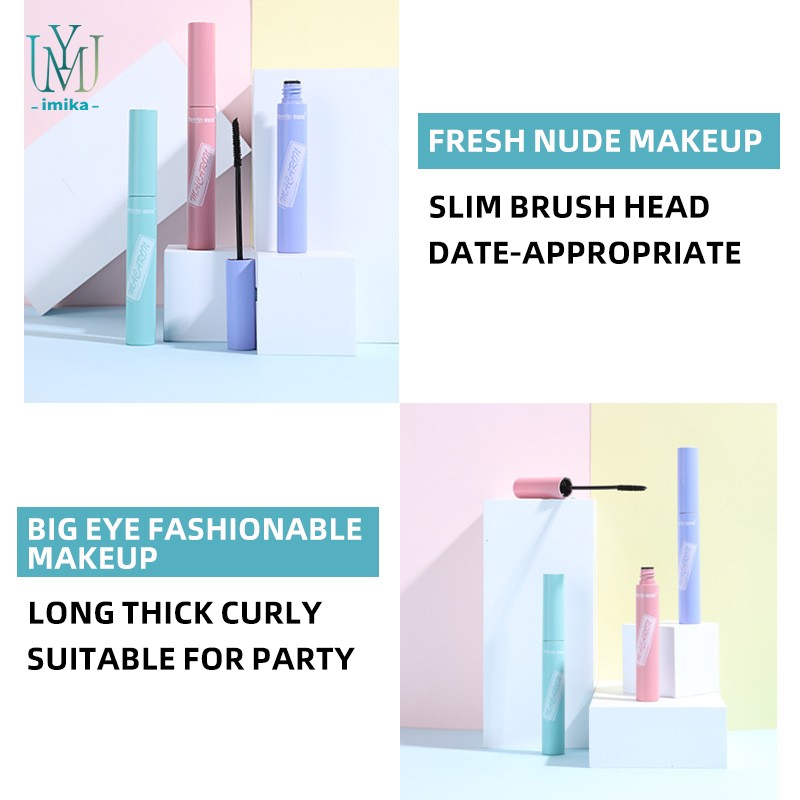 Custom Logo Vegan Waterproof Thick 4D Silk Eyelash Long-lasting Curling Volumizing Eye Lash Mascara for Women