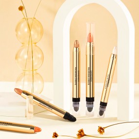 Brilliant 6 Color Waterproof Glitter Matte Nude Eye Shadow High Pigment Highlighter Pearl Lying Silkworm Stick Contouring Pen