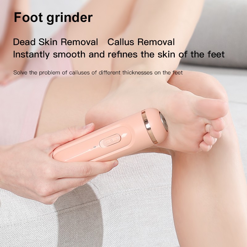 Popular Adjustable Speed Electric Pedicure Skin Cleanser Care Tool Removes Dead Skin Rechargeable Electric Foot File Grinder