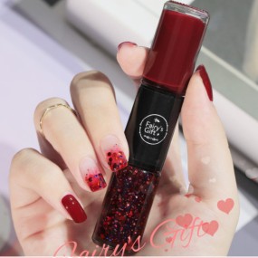 Manufacturer Diamond Glitter Disco Reflective Gel Nail Polish Packaging Box Magic Cat Eye Nail Gel Polish Display for Nail Art