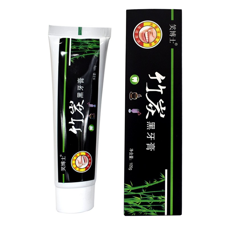 100% Natural Teeth Whitening Dental Expert Activated Charcoal Teeth Whitening Toothpaste for Gum and Teeth Care