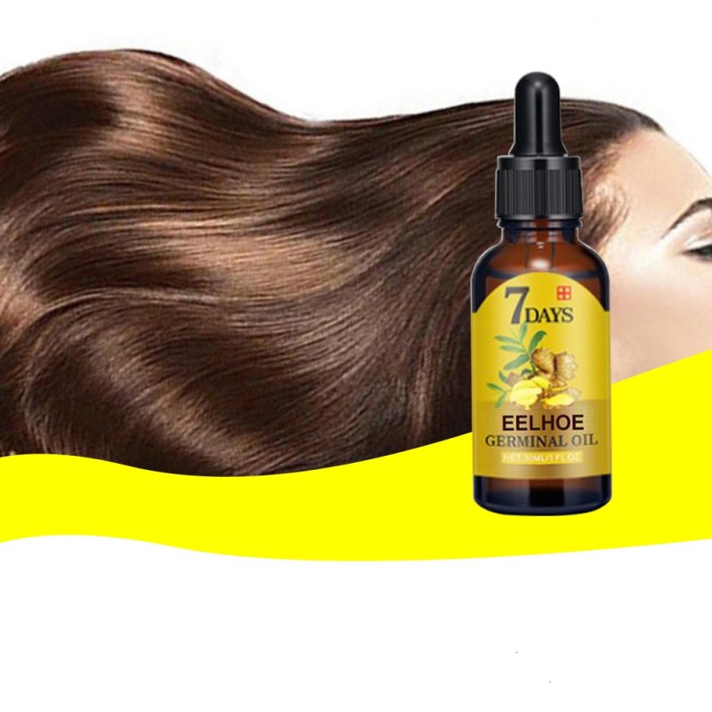 Rapid Dense Hair Growth Serum 7 Days Hair Growth Essence Oil Care Growth Ginger Essential Oils for Hair Care