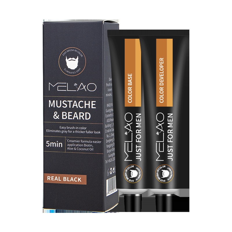 OEM /ODM Just for Men Mustache & Beard, Beard Dye for Men with Brush Included for Easy Application
