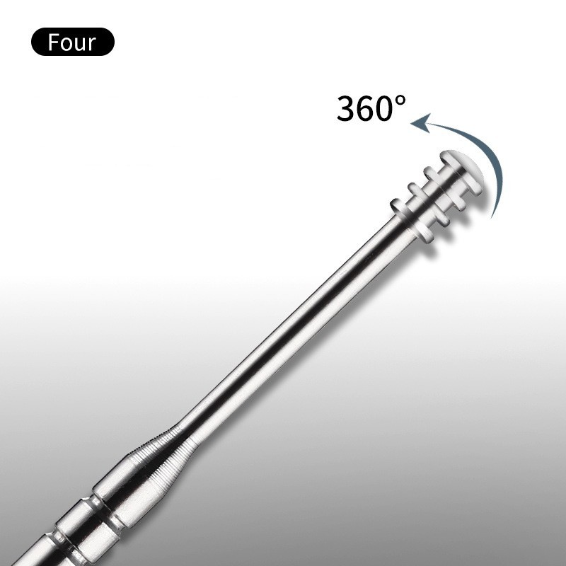 Wholesale Factory Price Stainless Steel Ear Spoon Ear Cleaner Earwax Remover Spoon Spiral Ear Cleaning Tool