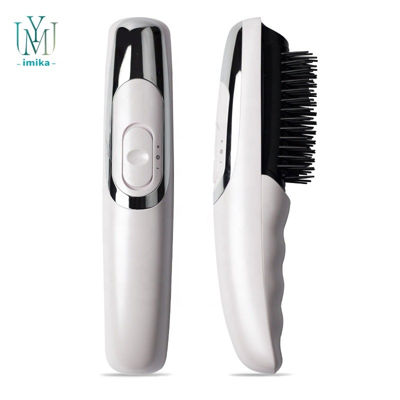 Electric Hair Growth Promote Blood Circulation Head Comb Anti Hair Loss Therapy Infrared Red Light Vibration Massage Comb