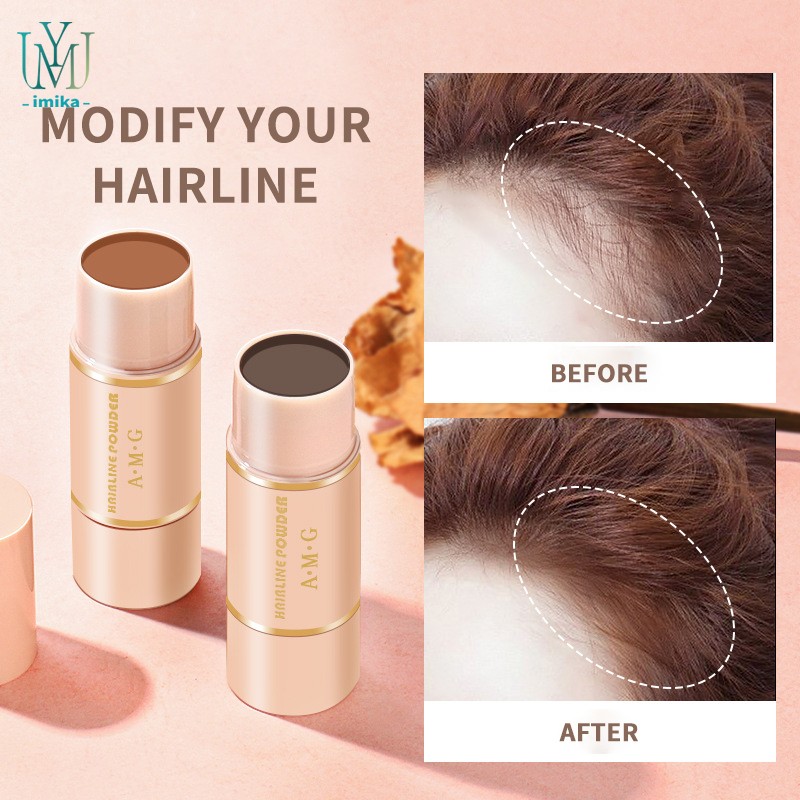 Waterproof Colour Hair Thickening Hairline Shadow Hide Hairline Optimizer Repairing Powder Eyebrow Stencil Shaping Makeup Kit