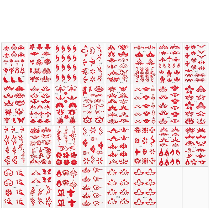 Fashion Semi Permanent Body Tatoo Stickers Cool Designs Skin Safe Temporary Tattoo Sticker