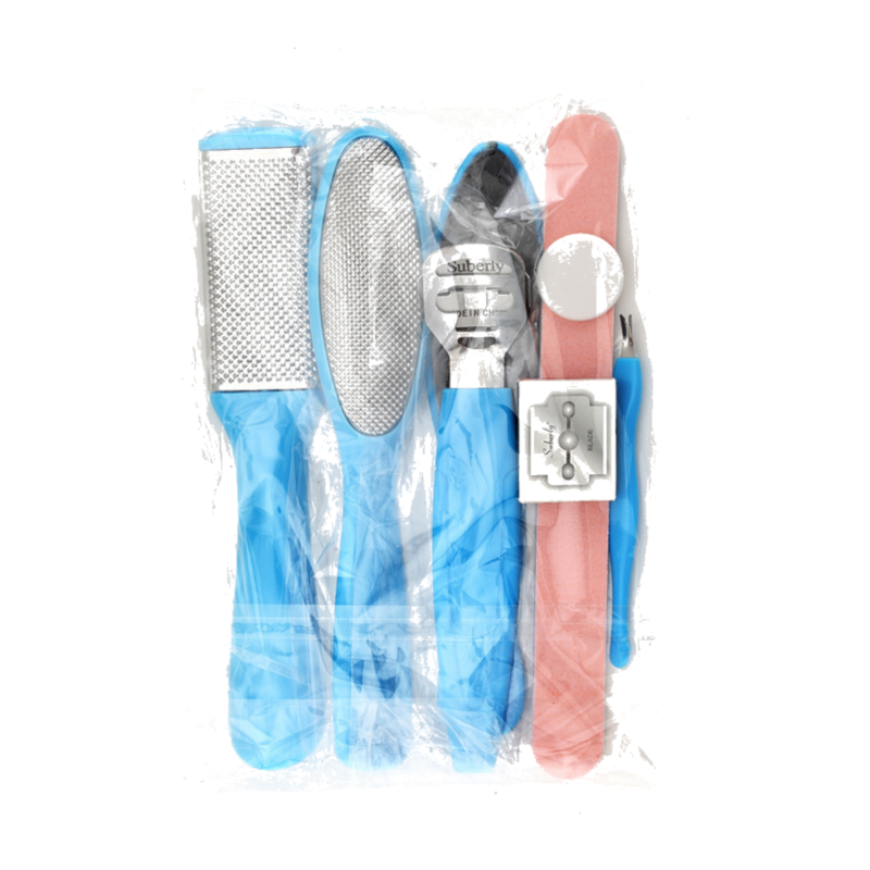 8Pcs/Set Professional Stainless Steel Foot Care Tools for Dead Skin Calluses Removal Pedicure Foot Spa Knife Tool