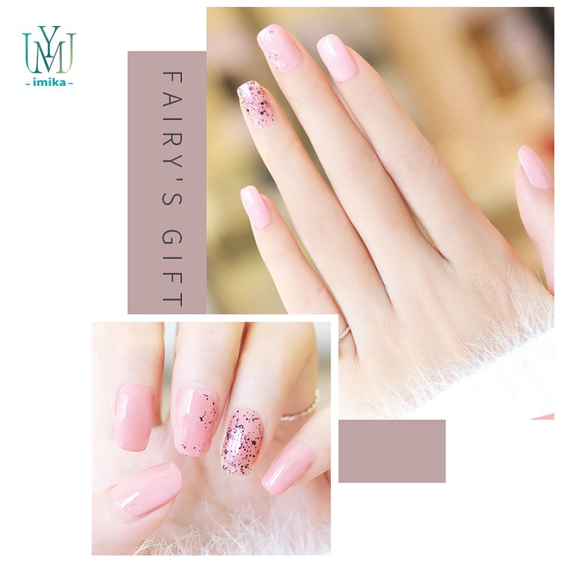 Wholesale 2 in 1 Quick-drying Sequin Nail Gel Polish Fashionable and Popular Nail Polish for Nail Art Salon