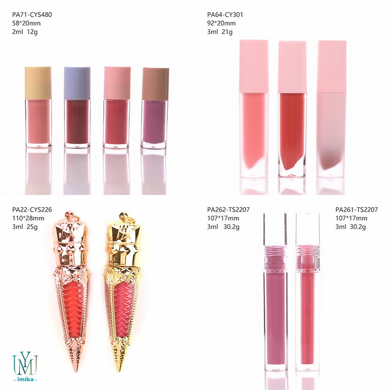 Private Label Matte Nude Lipgloss Organic Cruelty Free Waterproof Makeup Cosmetic Vegan Matte Velvet Marbled Lipgloss