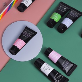 Best Selling Non-stick Nail Extension Liquid Poly Gel Polish Carving Shaping Gel Polish Hard Gel Nail Builder