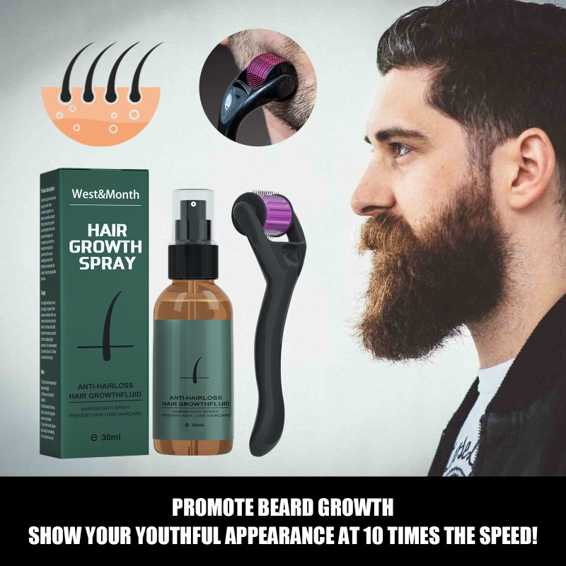 Private Label OEM Custom Logo Beard Oil Kit Men Care Organic Beard Oil Promotes Growth Beard Oil