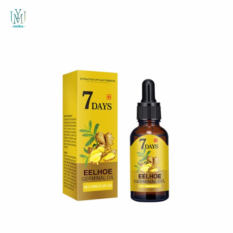 Rapid Dense Hair Growth Serum 7 Days Hair Growth Essence Oil Care Growth Ginger Essential Oils for Hair Care