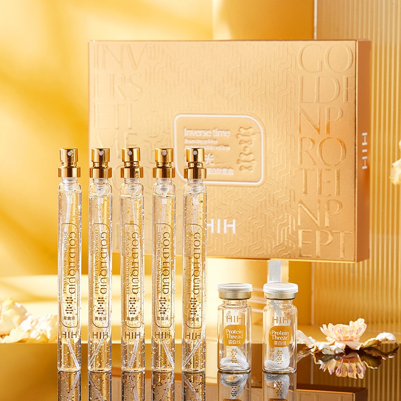 Top Selling Private Label Anti Aging Face Serum Caviar 24K Gold Crystal Luxury Skincare Serum