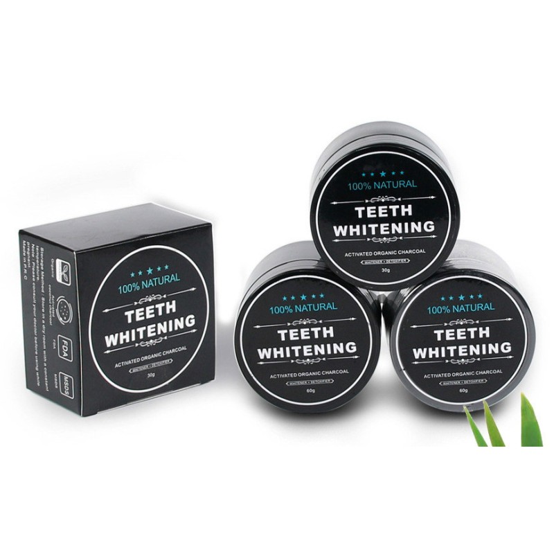 Custom Whitening Tooth Powder Cleansing Tooth Washing Powder Bamboo Charcoal Tooth Cleaning Powder