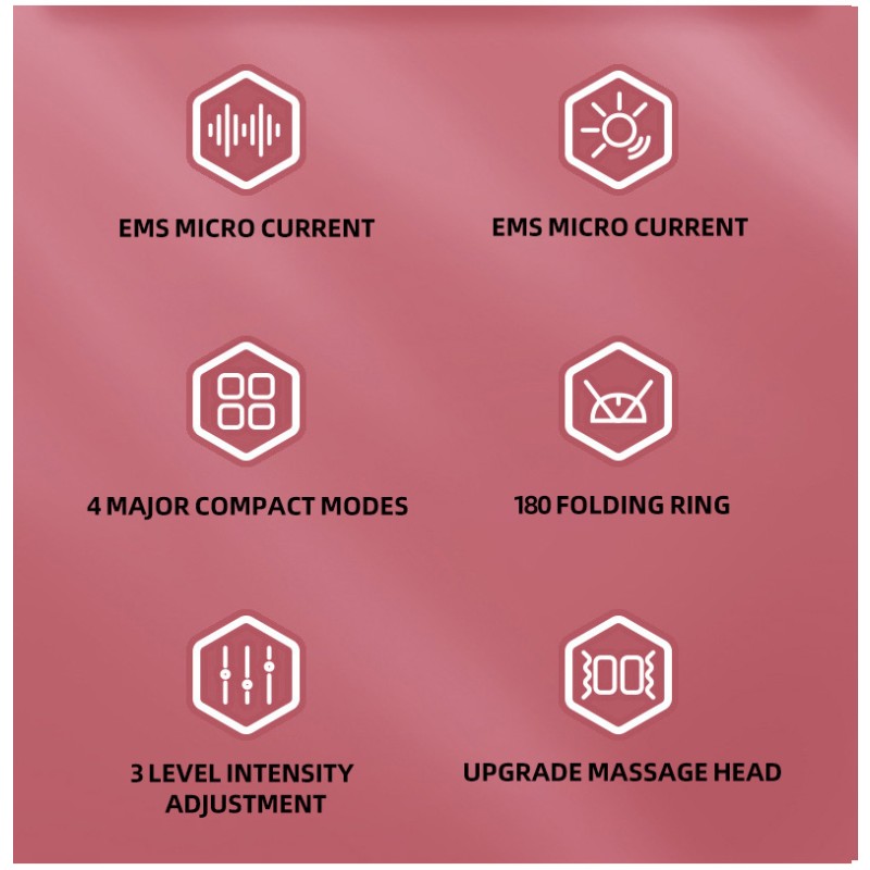 Home Use Beauty Instrument V-Shape Face Lifting Machine Skin Firming and Tightening Face Lift Slimming Device Usb