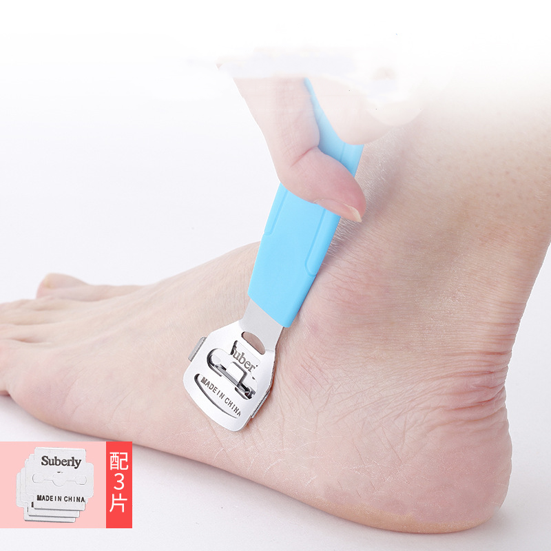 Oem/Odm Stainless Steel Foot Scraper Replaceable Foot File  Fashion Personal Care Foot File Callus Remover