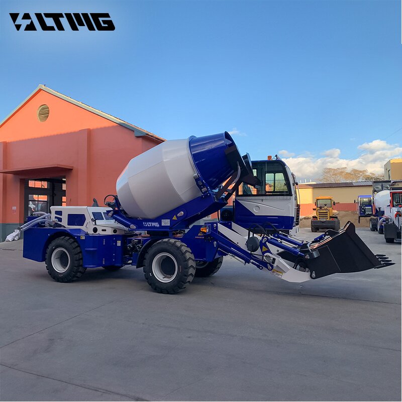 Self Load Concrete Mixer Factory - OEM LTMG New Brand 4x4 Diesel 3.5-4m3 Small Mixer Truck