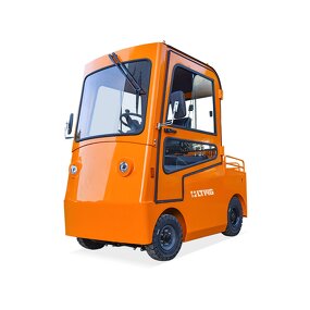 Electric Tow Tractor Manufacturer - OEM LTMG Airport 1-1.5t Battery Powered with Cabin