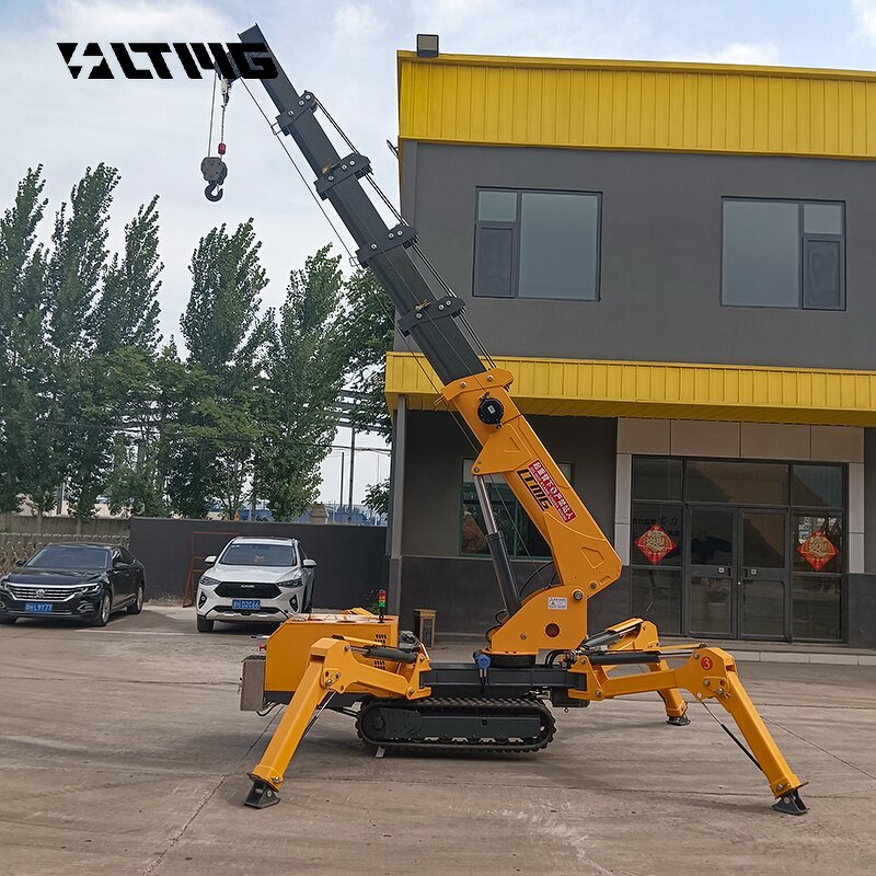 Spider Crane Factory - OEM High Quality 3-5 Ton Diesel Crawler Lifting Machinery