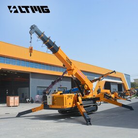 Spider Crane Manufacturer - OEM 2025 New 10-16Ton Truck Mounted Crawler Best Price