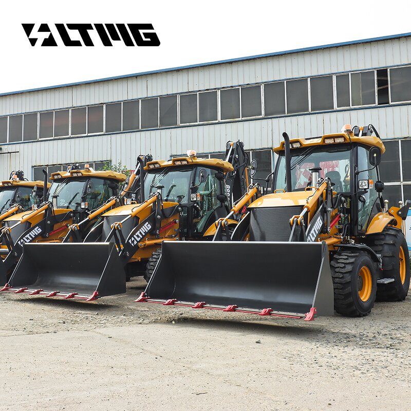 Backhoe Loader Factory - OEM LTMG High-Efficiency 2.5 Ton 4-Wheel Steering BLT388