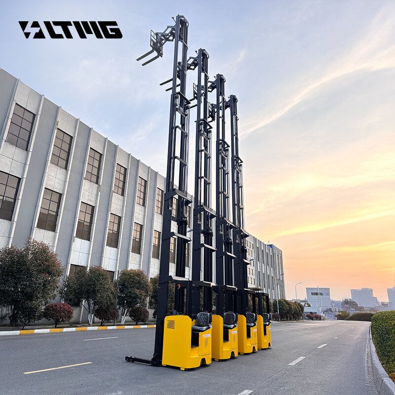 Reach Truck Forklift Factory - OEM LTMG Stand up 2ton Scissors Electric Reach for Sale