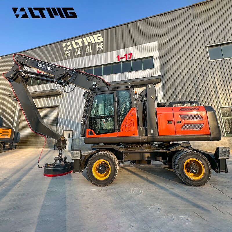 Wheeled Excavator Manufacturer - OEM LTMG New Designed 21 Ton Construction Machine