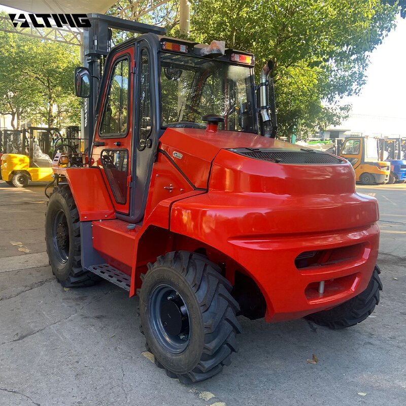 All Terrain Forklift Factory - OEM LTMG China Manufacturer 4x4 3.5t Off-road CE ISO