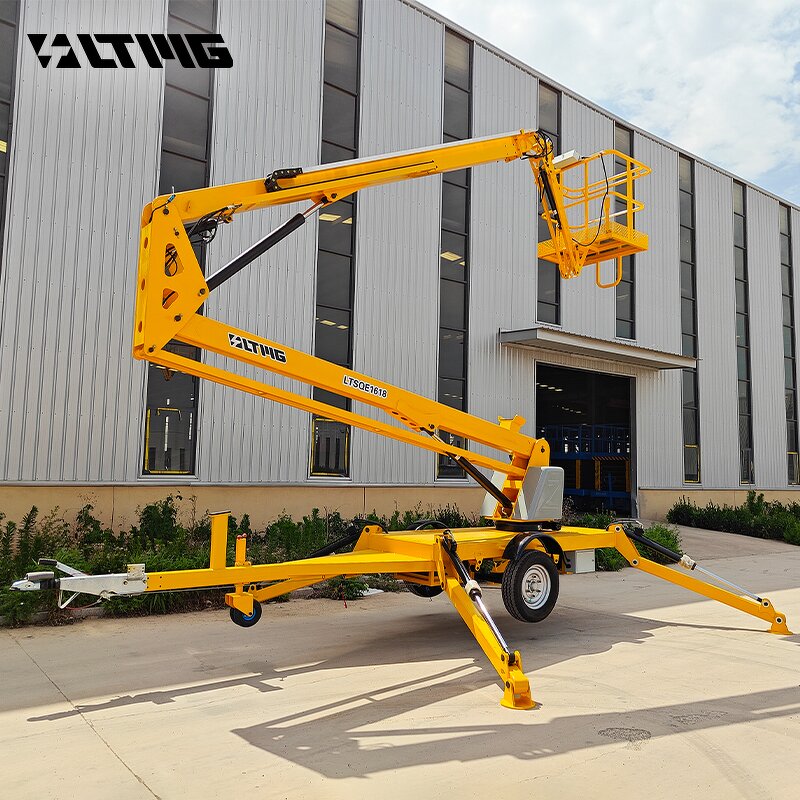 Trailer Mounted Boom Lift Factory - OEM LTMG 10-18m Aerial Work Articulated for Sale