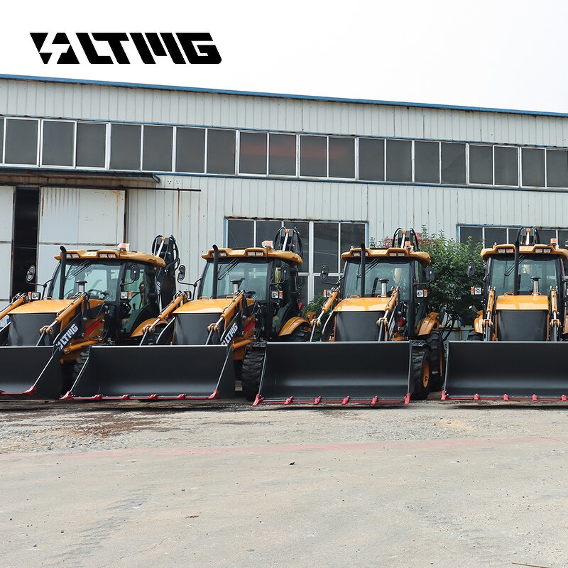 Backhoe Loader Factory - OEM LTMG High-Efficiency 2.5 Ton 4-Wheel Steering BLT388