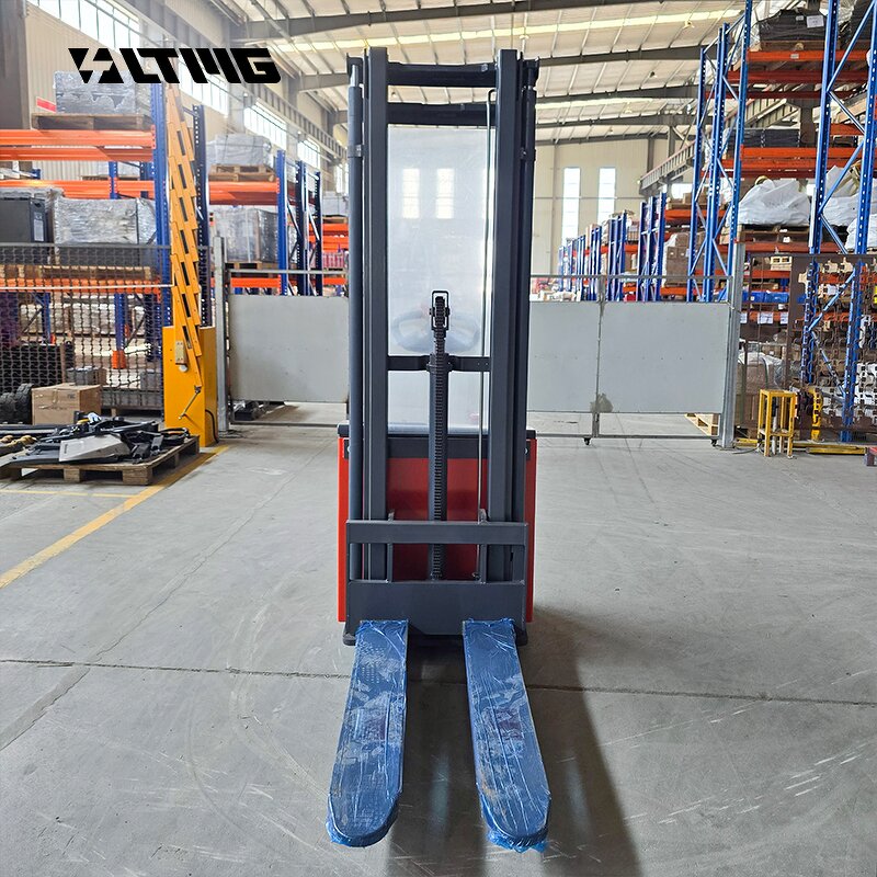 Electric Stacker Manufacturer - OEM LTMG 1.5-2 Ton Stand on Pallet Truck Lead Acid