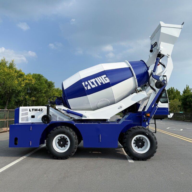 Cement Mixer Truck Manufacturer - OEM 2026 New Type Automatic Feeding 4.2CBM for Sale